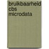 Bruikbaarheid CBS Microdata