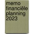 Memo Financiële planning 2023