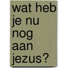 Wat heb je nu nog aan JEZUS? door Dr. Jan Lodder