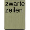 Zwarte zeilen by Rebecka Edgren Aldén