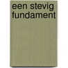 Een stevig FUNDAMENT door Pieter Schipper