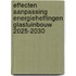 Effecten aanpassing energieheffingen glastuinbouw 2025-2030