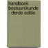 Handboek Bestuurskunde - Derde editie