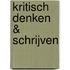 Kritisch denken & schrijven