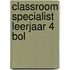 Classroom specialist leerjaar 4 BOL