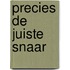 Precies de juiste snaar