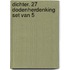 DICHTER. 27 Dodenherdenking set van 5