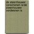 De steenhouwer verschenen is/de steenhouwer verdwenen is