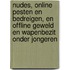 Nudes, online pesten en bedreigen, en offline geweld en wapenbezit onder jongeren