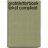 Groteletterboek tekst compleet