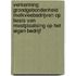 Verkenning grondgebondenheid melkveebedrijven op basis van mestplaatsing op het eigen bedrijf