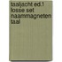 Taaljacht ed.1 losse set naammagneten taal