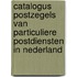 Catalogus postzegels van particuliere postdiensten in Nederland
