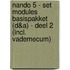Nando 5 - set modules basispakket (D&A) - deel 2 (incl. vademecum)