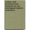 Zoeken naar archieven over metissen en hun familiegeschiedenis: zoekwijzer door Onbekend