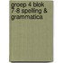 groep 4 blok 7-8 spelling & grammatica