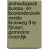 Archeologisch bureau- en booronderzoek Eerste Kruisweg 9 te Fijnaart, gemeente Moerdijk