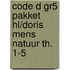 groep 5 Doris mens en natuur thema 1-5