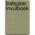 Babyjaar invulboek