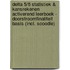 Delta 5/6 Statistiek & kansrekenen Activerend leerboek - Doorstroomfinaliteit basis (incl. Scoodle)
