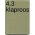 4.3 klaproos