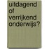 Uitdagend of verrijkend onderwijs?