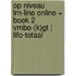 Op niveau LRN-line online + boek 2 vmbo-(k)gt | LIFO-totaal