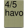 4/5 havo by Unknown