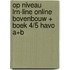 Op niveau LRN-line online bovenbouw + boek 4/5 havo A+B