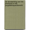 De doorwerking van het strafrecht in het jeugddelinquentierecht by Katrijn Veeckmans