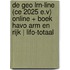 De Geo LRN-line (CE 2025 e.v) online + boek havo Arm en rijk | LIFO-totaal