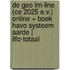 De Geo LRN-line (CE 2025 e.v.) online + boek havo Systeem aarde | LIFO-totaal