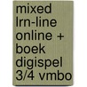 MIXED LRN-line online + boek Digispel 3/4 vmbo door Onbekend