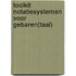 Toolkit Notatiesystemen voor gebaren(taal)