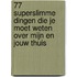 77 superslimme dingen die je moet weten over mijn en jouw thuis