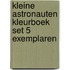 Kleine astronauten kleurboek Set 5 exemplaren
