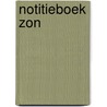 Notitieboek Zon door Z. de Bruin