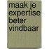 Maak je expertise beter vindbaar