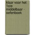 Klaar voor het 1ste middelbaar