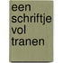 Een schriftje vol tranen