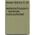 Isaac-fysica 5 (D - wetenschappen) - Leerboek radioactiviteit