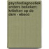 Psychodiagnostiek anders bekeken: kritieken op de DSM - EBSCO