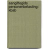 Aangiftegids personenbelasting: Kbab door Onbekend