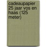 Cadeaupapier 25 jaar Vos en Haas (125 meter) by Thé Tjong-Khing