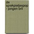 De Spiekpietjespop - Jongen bril