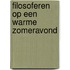 Filosoferen op een warme zomeravond