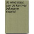 De wind staat aan de kant van bekwame stuurlui