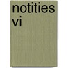 Notities VI door --