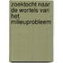 Zoektocht naar de wortels van het milieuprobleem