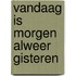 Vandaag is morgen alweer gisteren